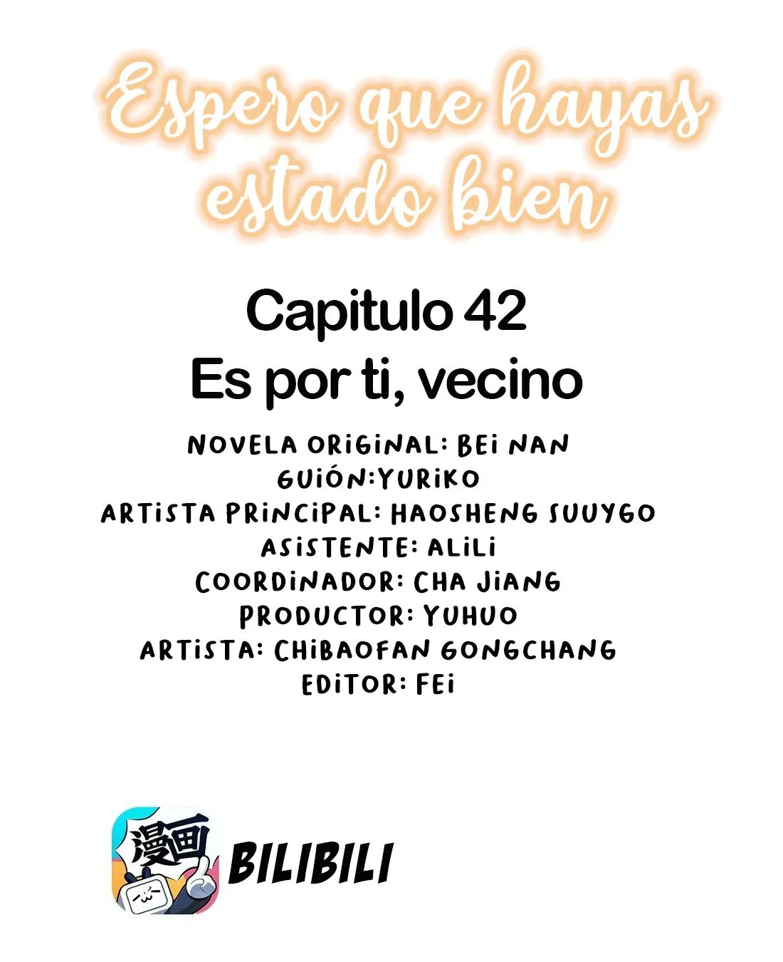 Espero que hayas estado bien Capítulo 42 en Línea - página 4
