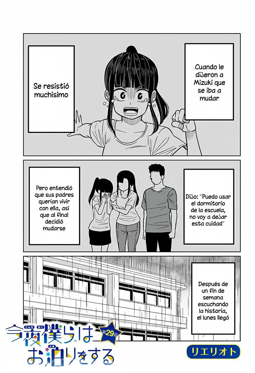 Esta noche tendremos una pijamada (Manga) Capítulo 29 en Línea - página 1