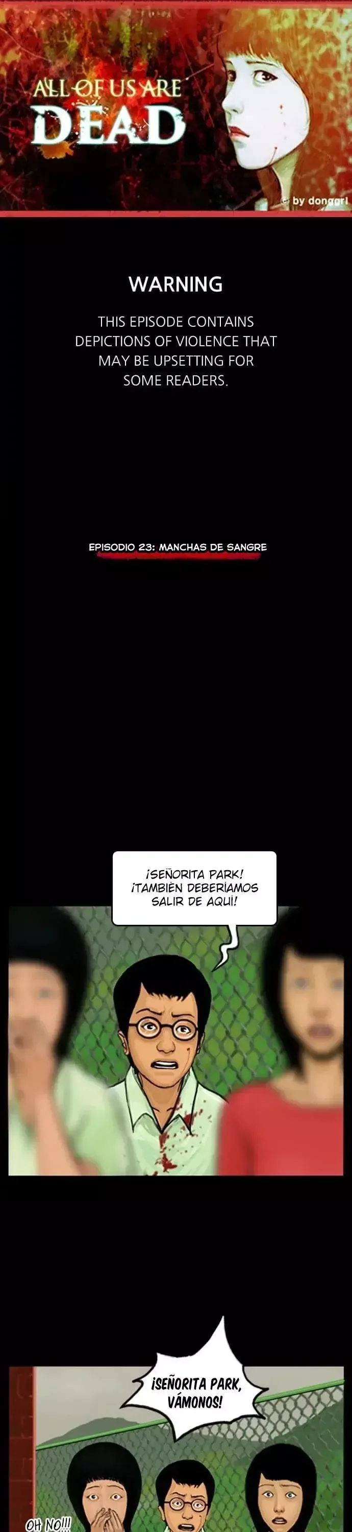 Estamos muertos Capítulo 23 en Línea - página 1
