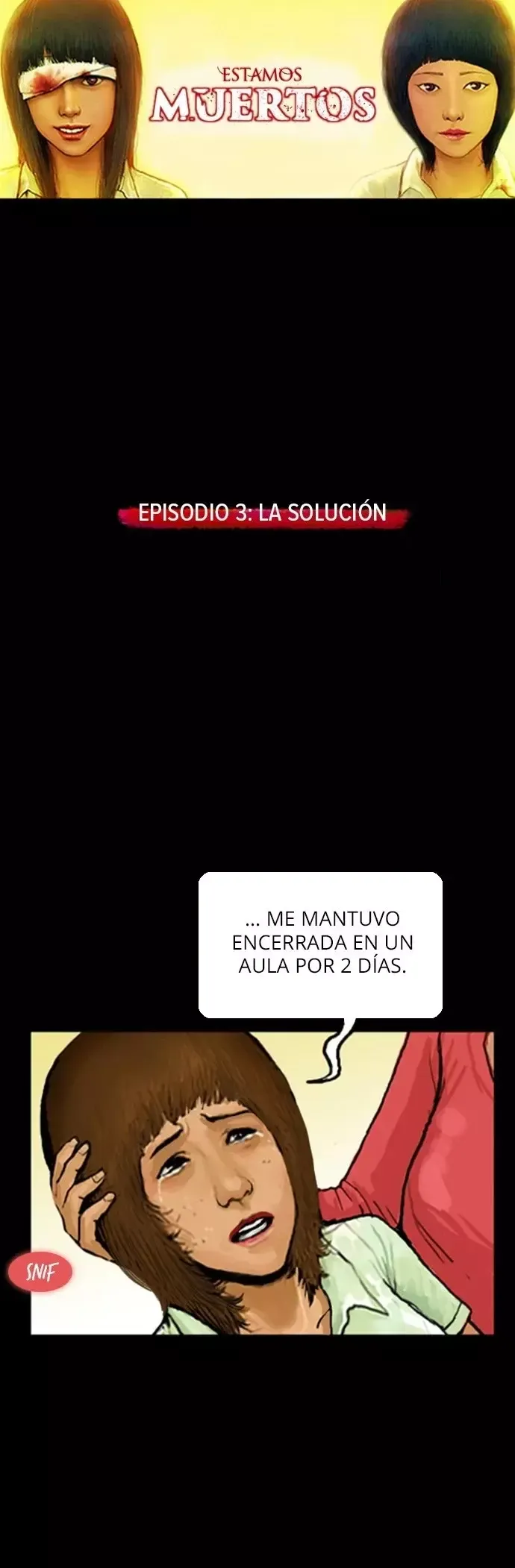 Estamos muertos Capítulo 3 en Línea - página 1
