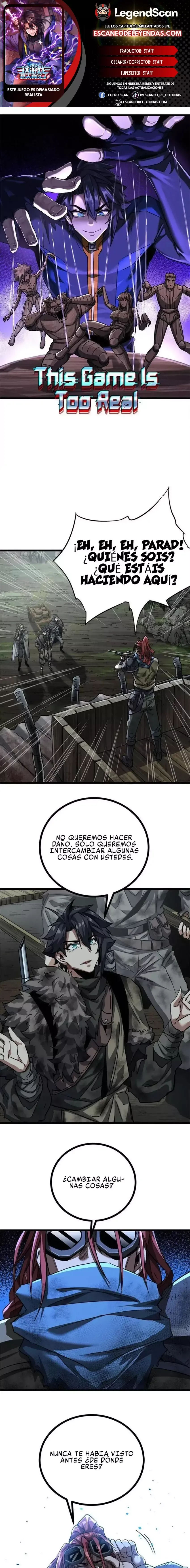 este juego es demasiado realista Capítulo 40 en Línea - página 1