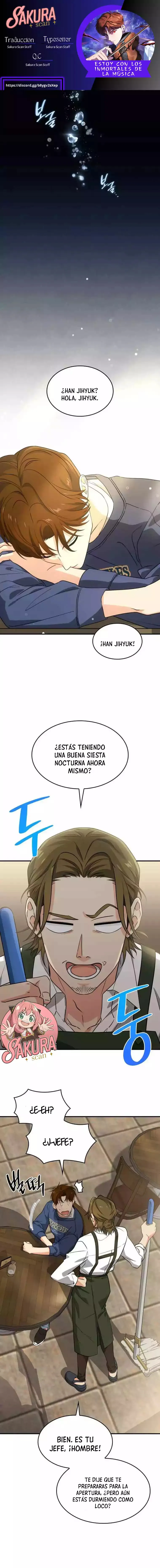 Estoy con los Inmortales de la Musica Capítulo 2 en Línea - página 1