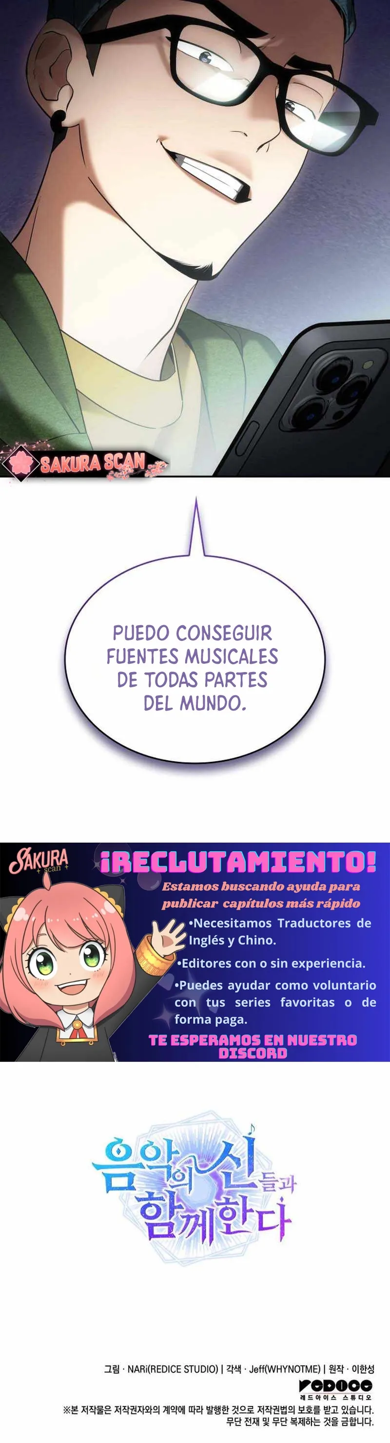 Estoy con los Inmortales de la Musica Capítulo 9 en Línea - página 16