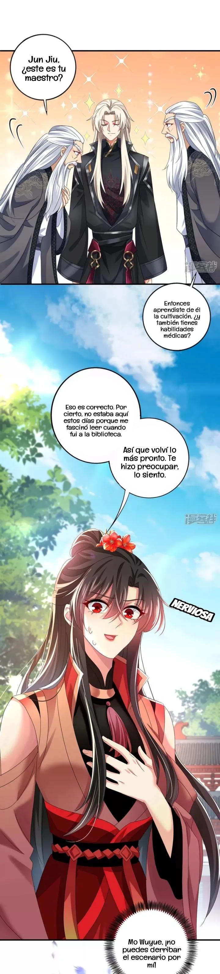 ESTOY CRIANDO A UN HOMBRE EN UN MUNDO DIFERENTE, LA DOCTORA GENIO, JUN JIU Capítulo 101 en Línea - página 3