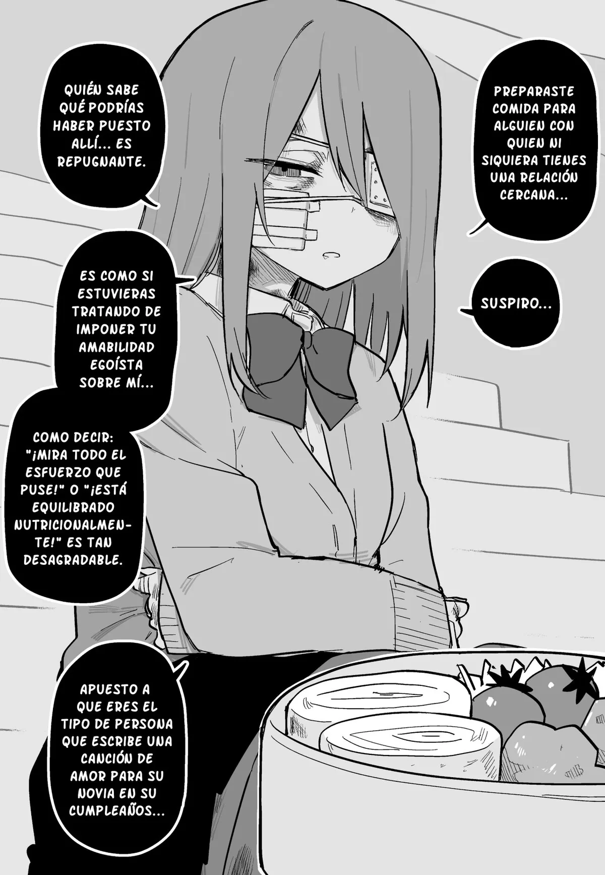 Estoy preocupado por mi compañera de clase que está cubierta de moretones Capítulo 5 en Línea - página 1