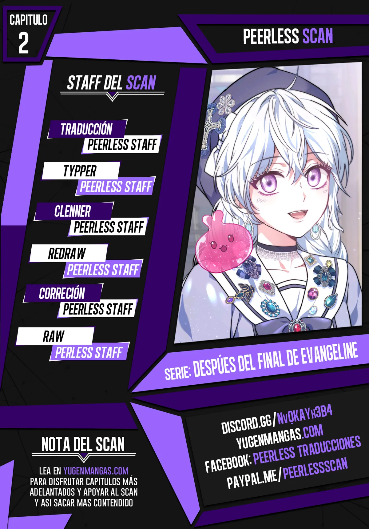Evangeline Capítulo 2 en Línea - página 1