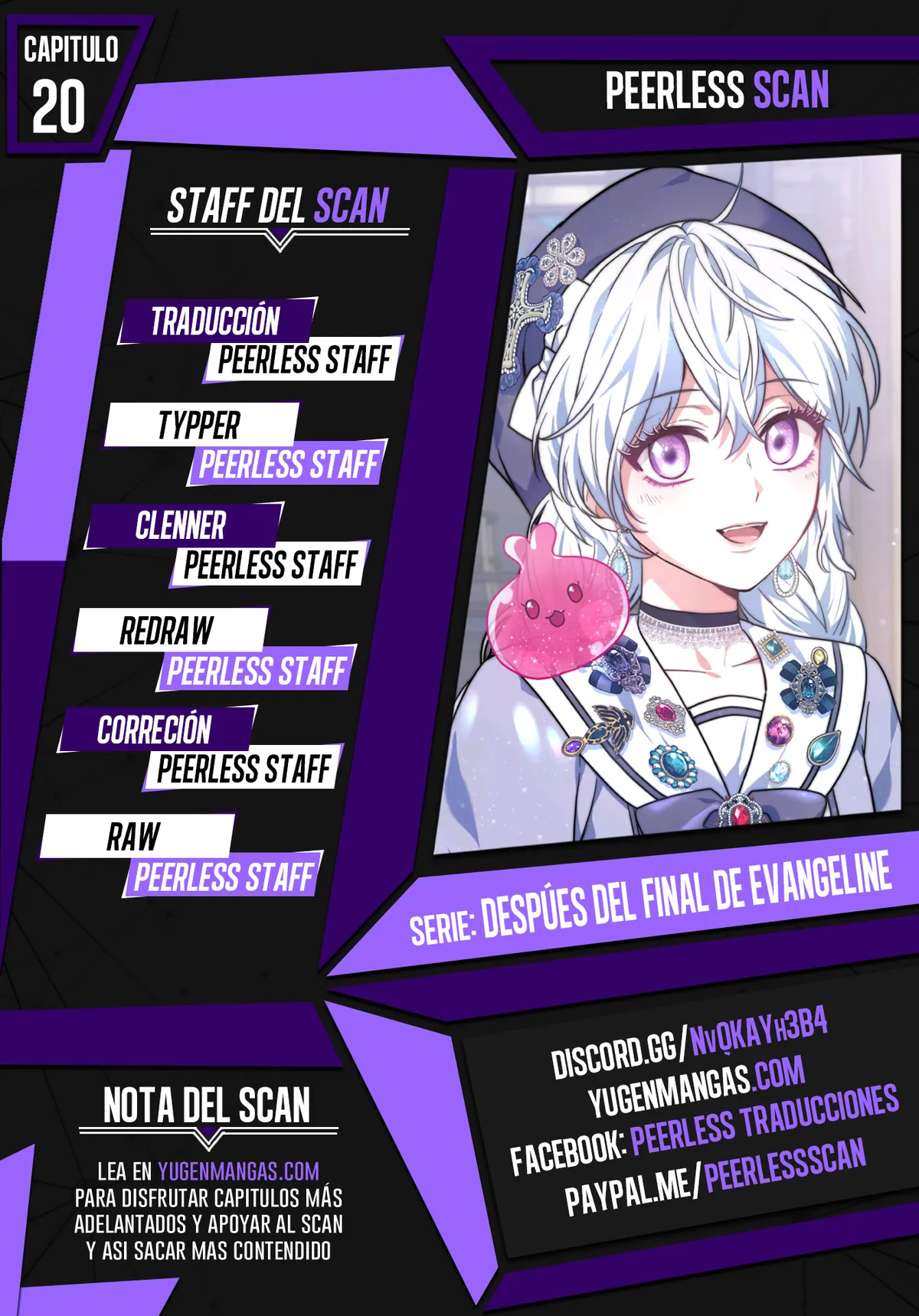 Evangeline Capítulo 20 en Línea - página 1