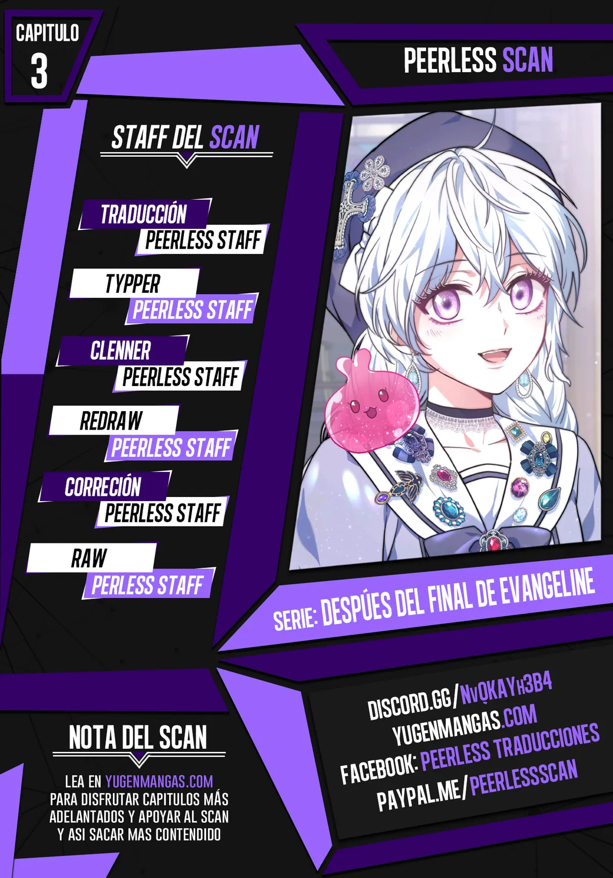 Evangeline Capítulo 3 en Línea - página 1