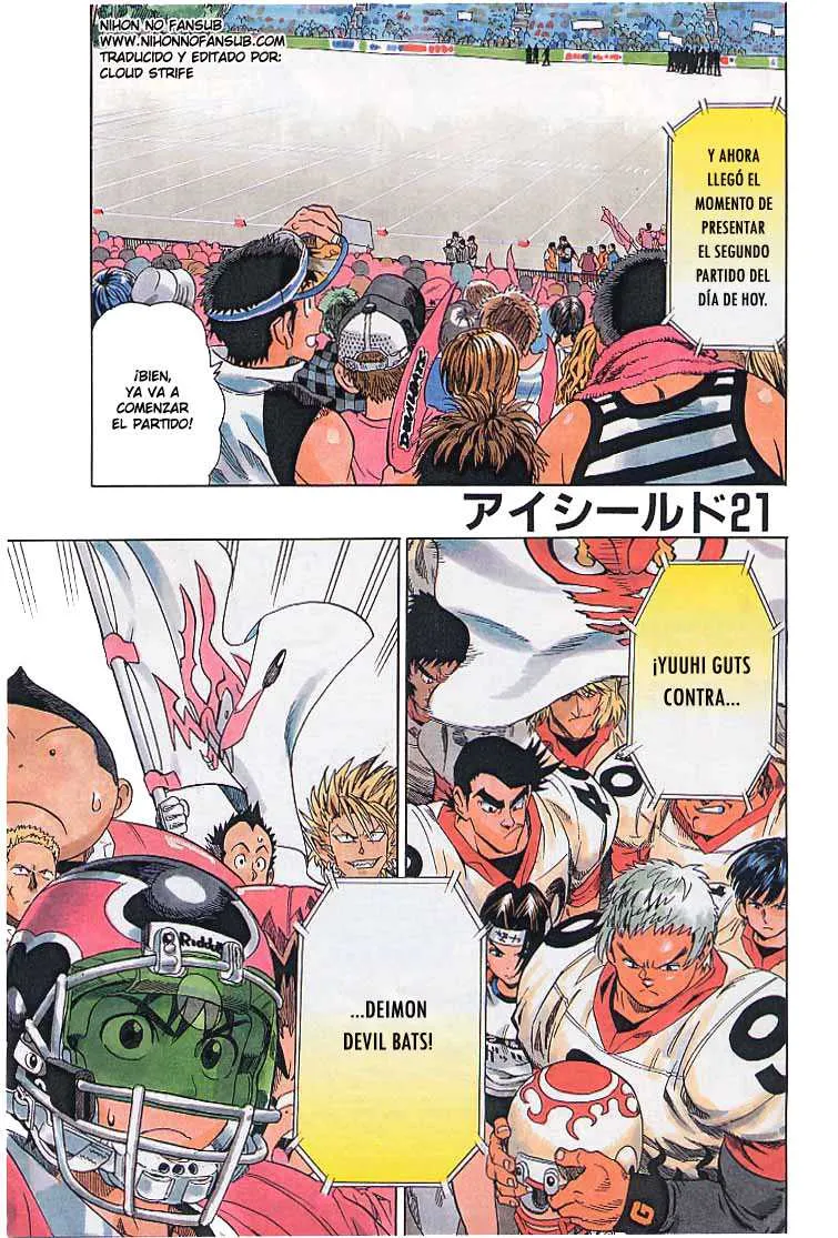 Eyeshield 21 Capítulo 104 en Línea - página 1
