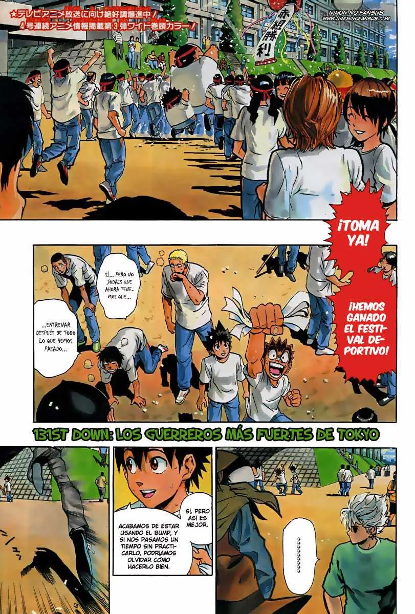 Eyeshield 21 Capítulo 131 en Línea - página 1