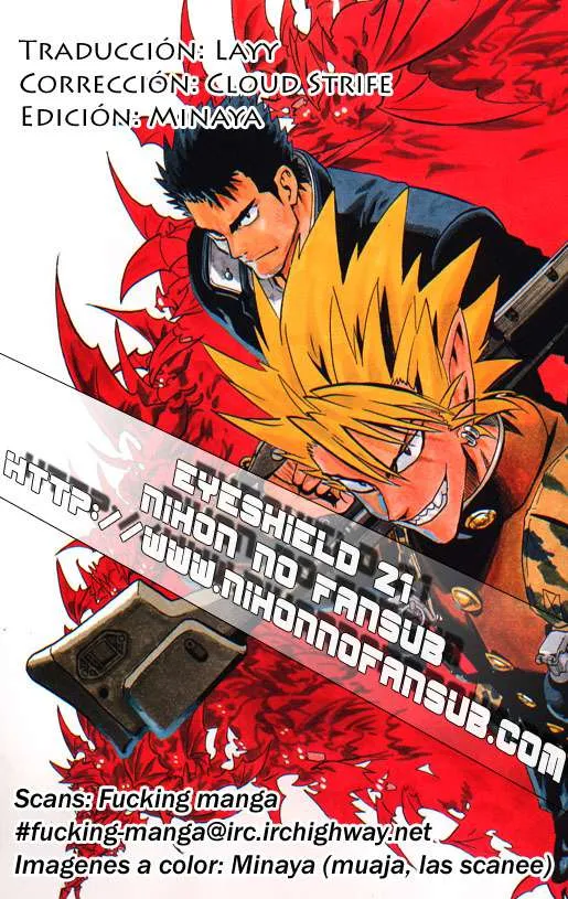 Eyeshield 21 Capítulo 180 en Línea - página 1