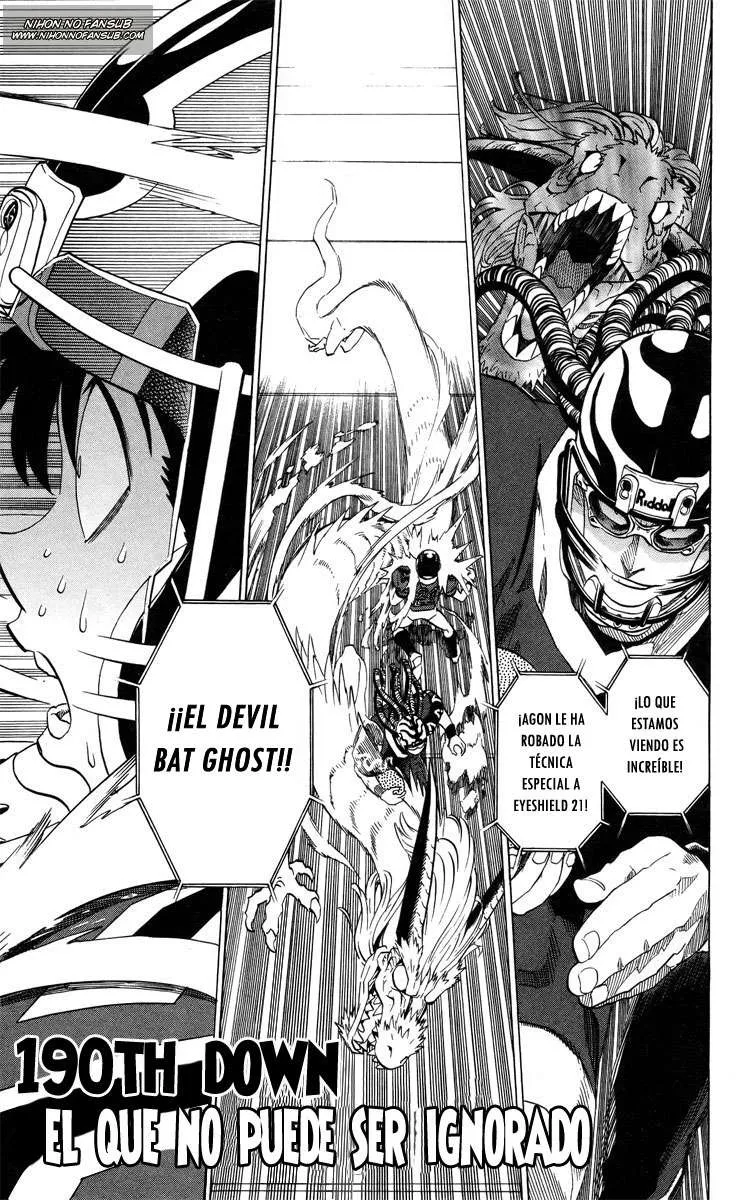 Eyeshield 21 Capítulo 190 en Línea - página 1