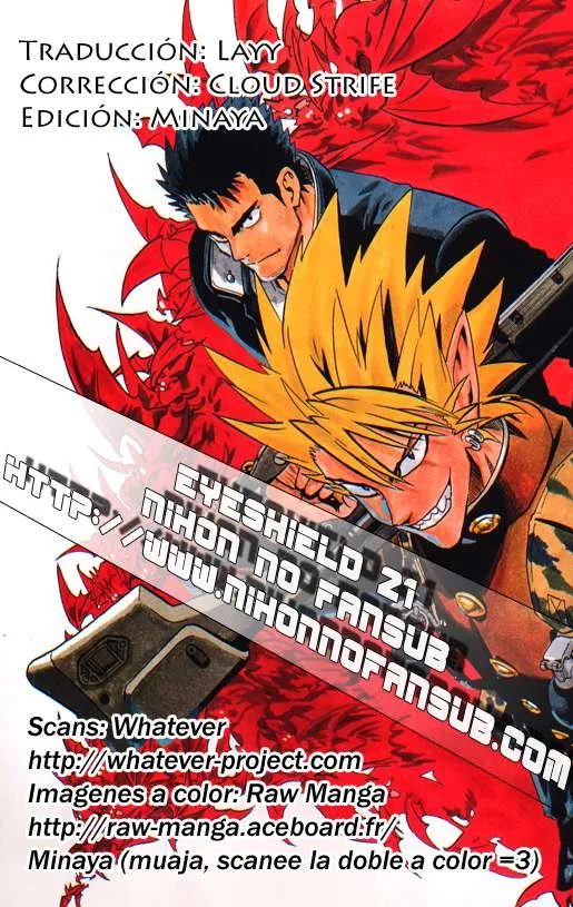 Eyeshield 21 Capítulo 199 en Línea - página 1