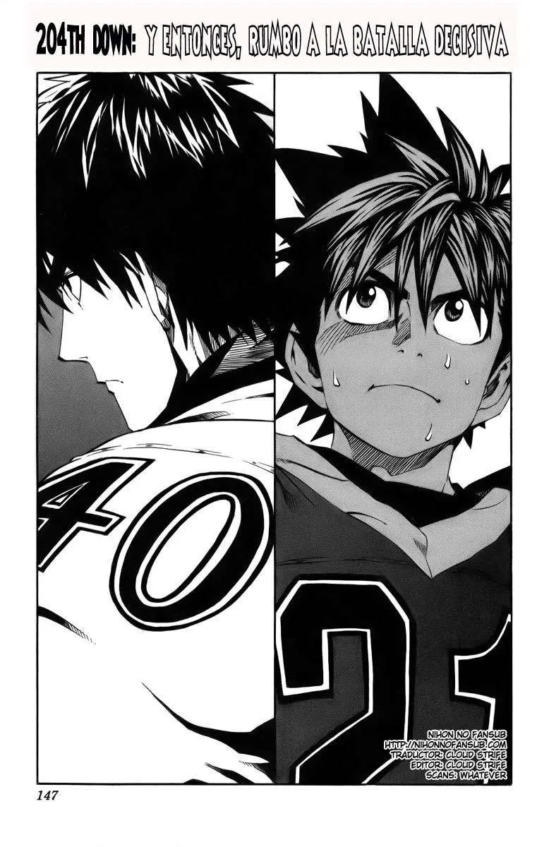 Eyeshield 21 Capítulo 204 en Línea - página 1