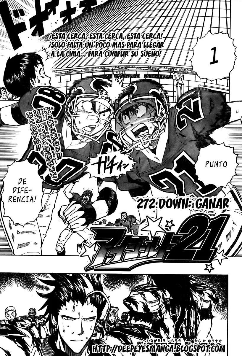 Eyeshield 21 Capítulo 272 en Línea - página 1