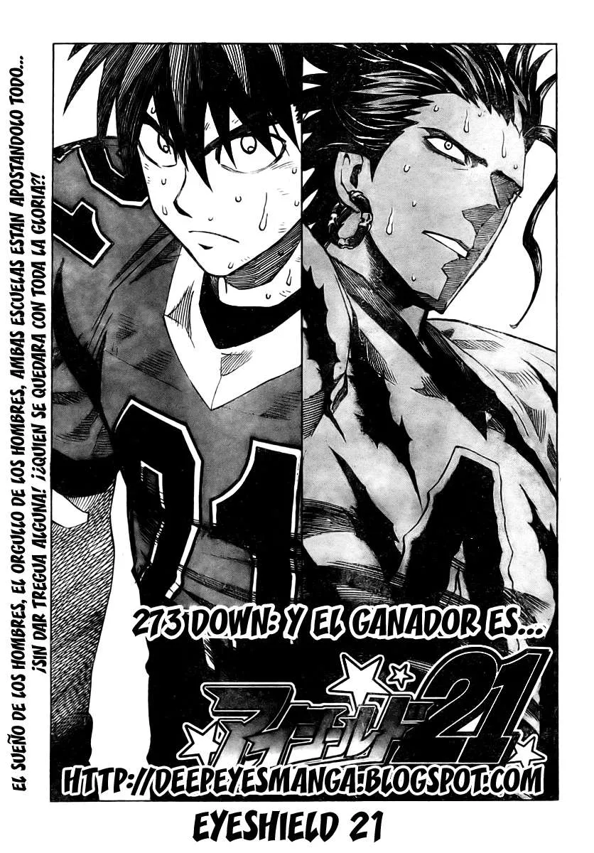Eyeshield 21 Capítulo 273 en Línea - página 1