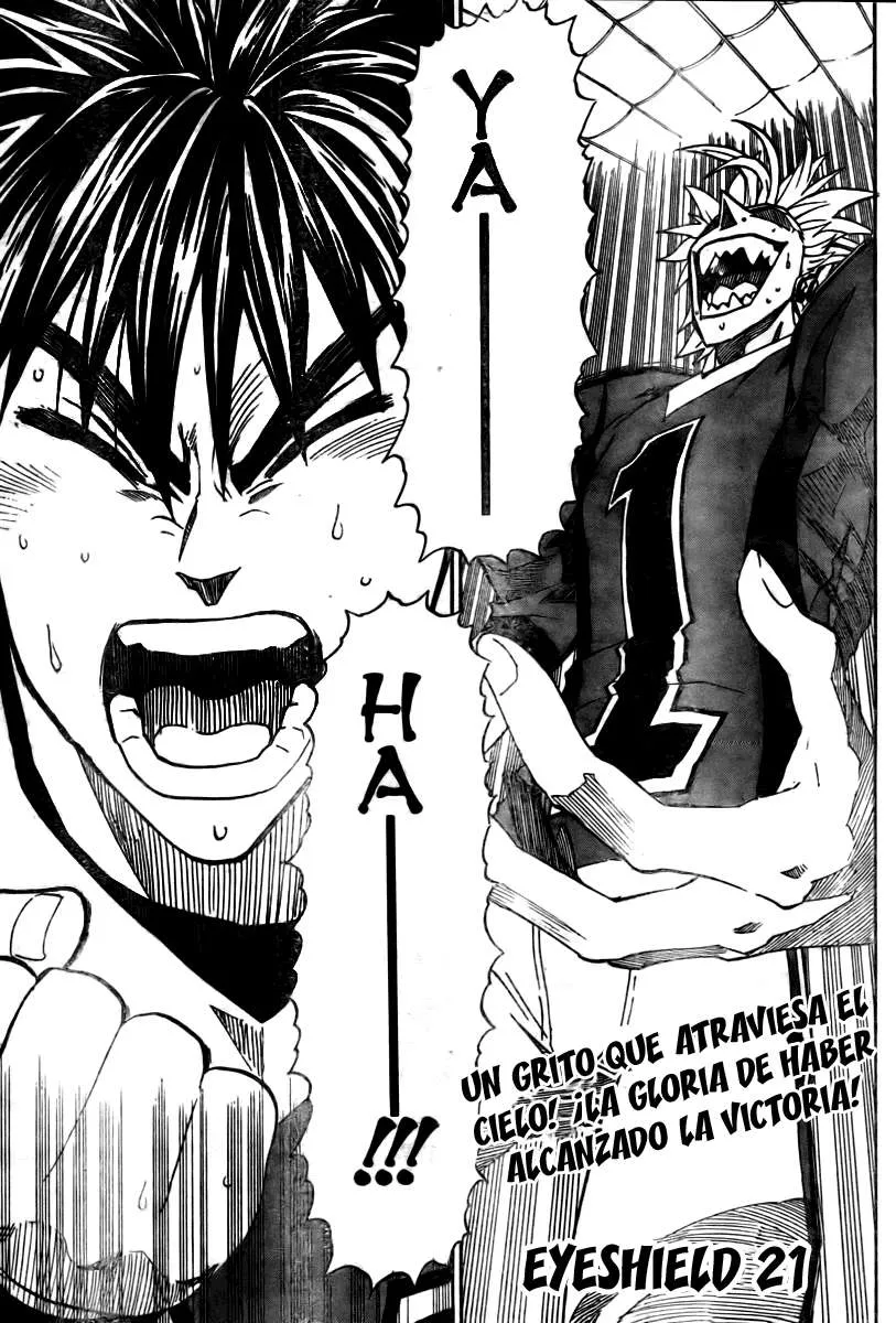 Eyeshield 21 Capítulo 274 en Línea - página 1