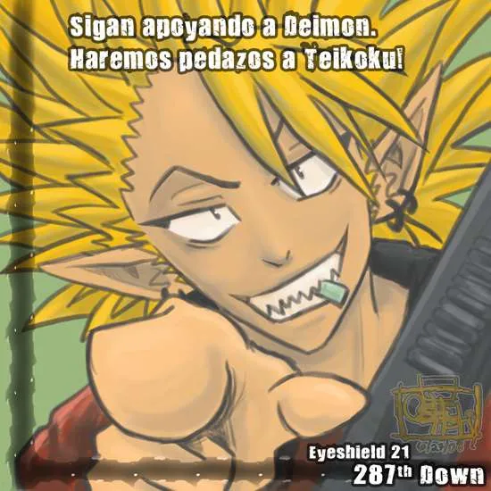 Eyeshield 21 Capítulo 287 en Línea - página 1