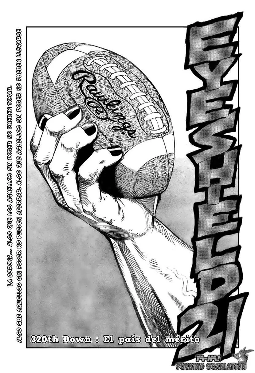 Eyeshield 21 Capítulo 320 en Línea - página 1