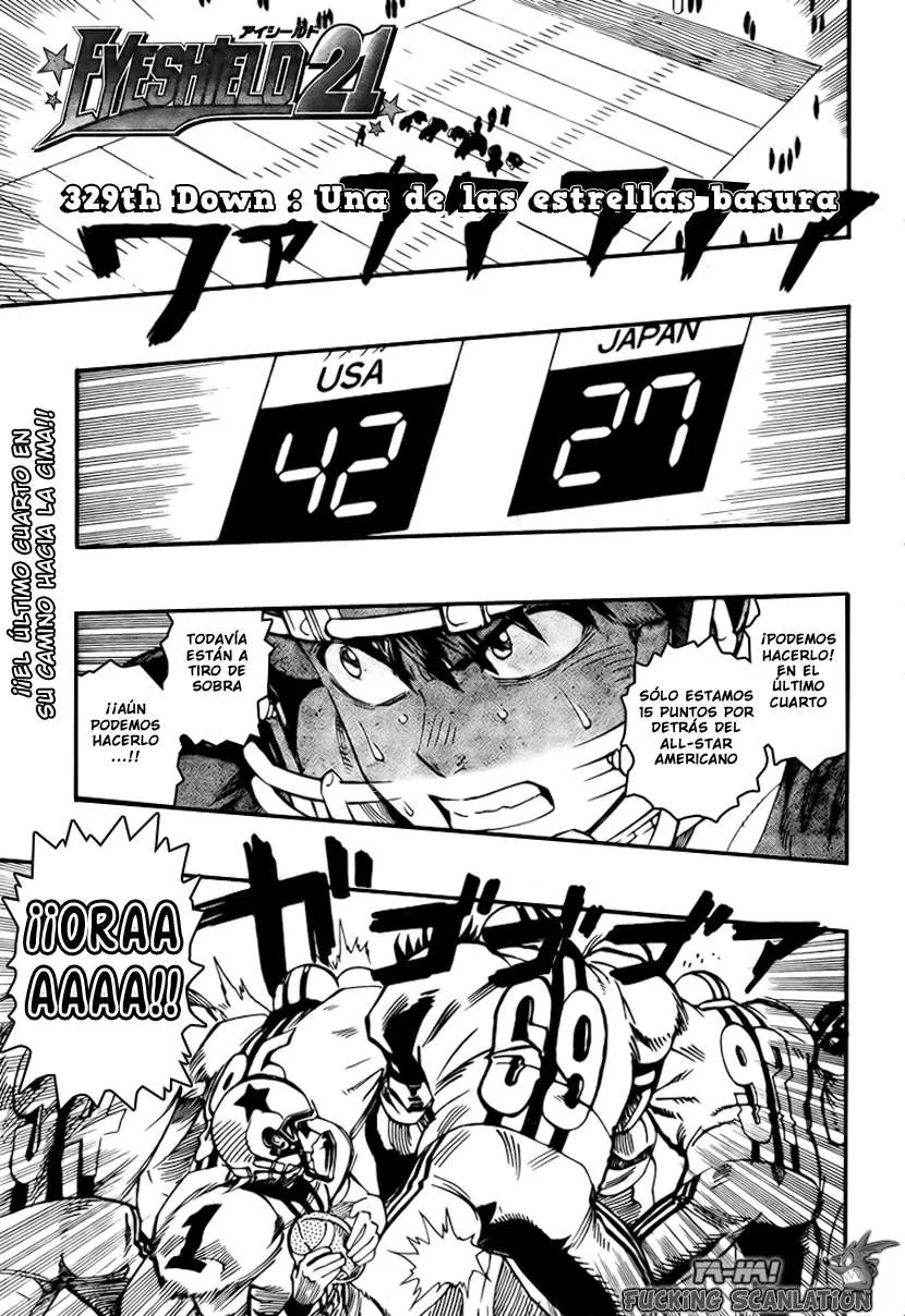 Eyeshield 21 Capítulo 329 en Línea - página 1