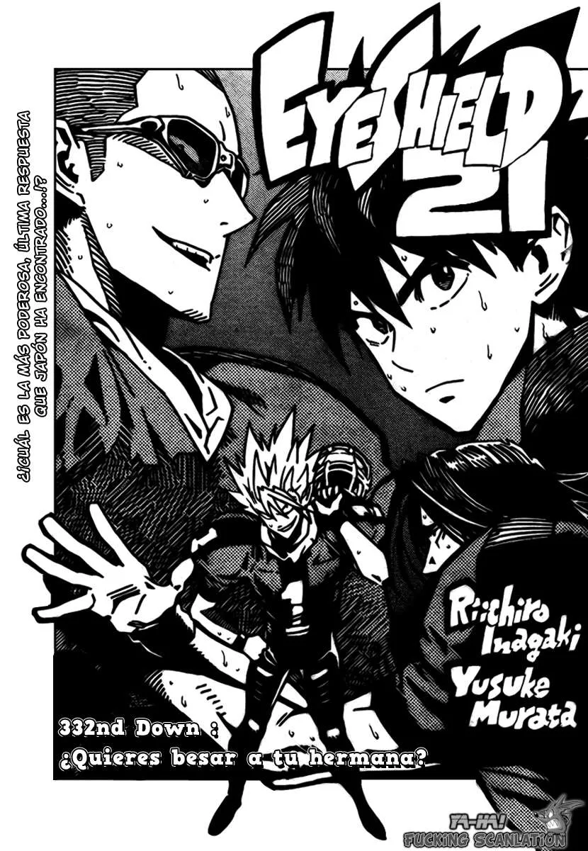 Eyeshield 21 Capítulo 332 en Línea - página 1