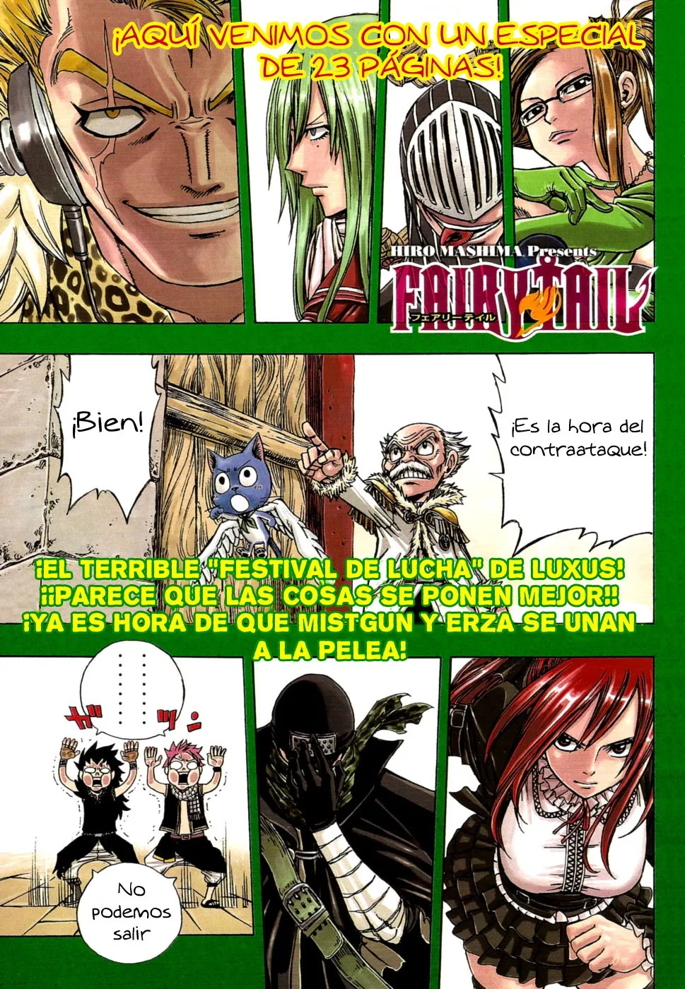 Fairy Tail Capítulo 112 en Línea - página 1