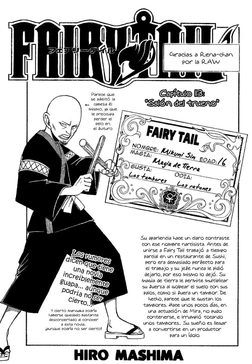 Fairy Tail Capítulo 113 en Línea - página 1