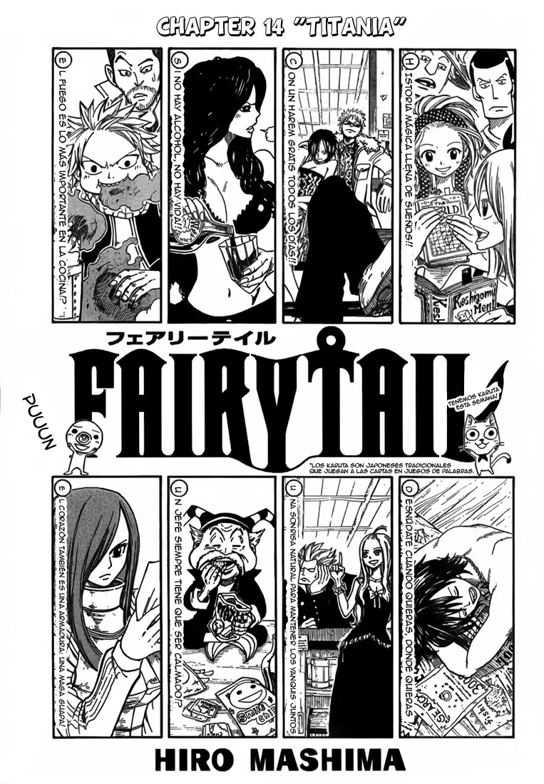 Fairy Tail Capítulo 14 en Línea - página 1