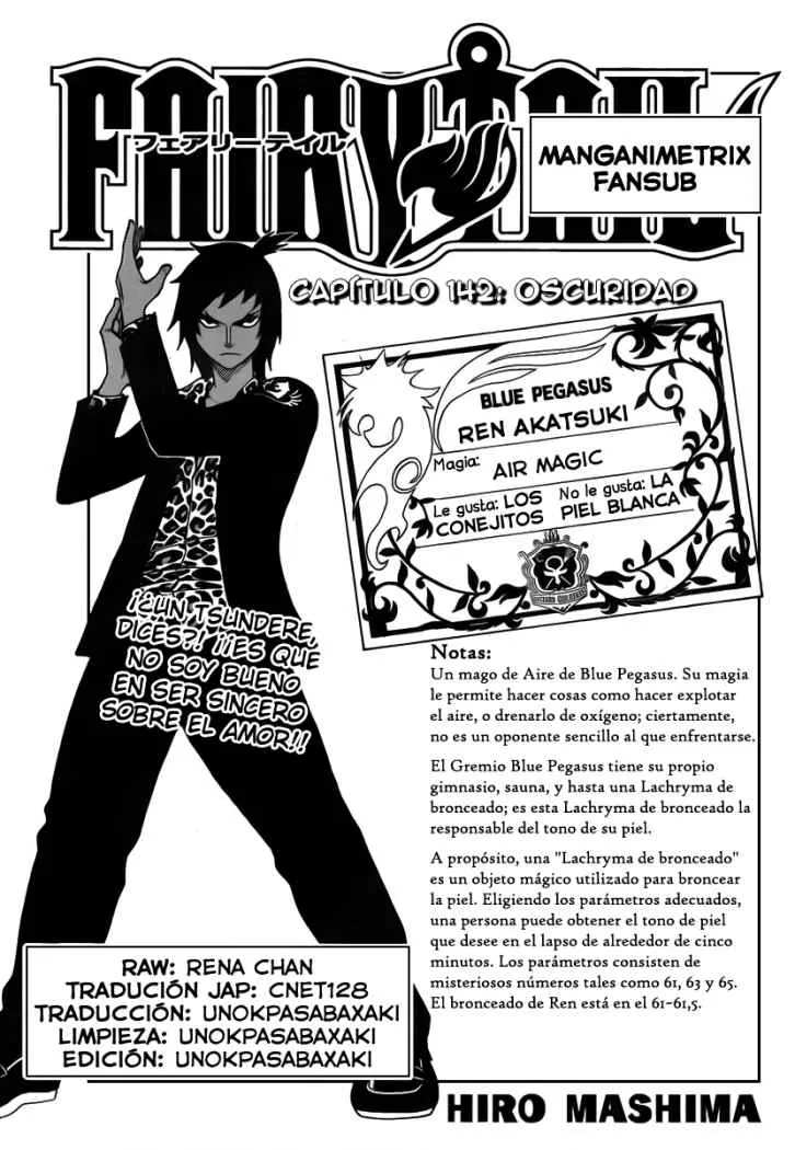 Fairy Tail Capítulo 142 en Línea - página 1