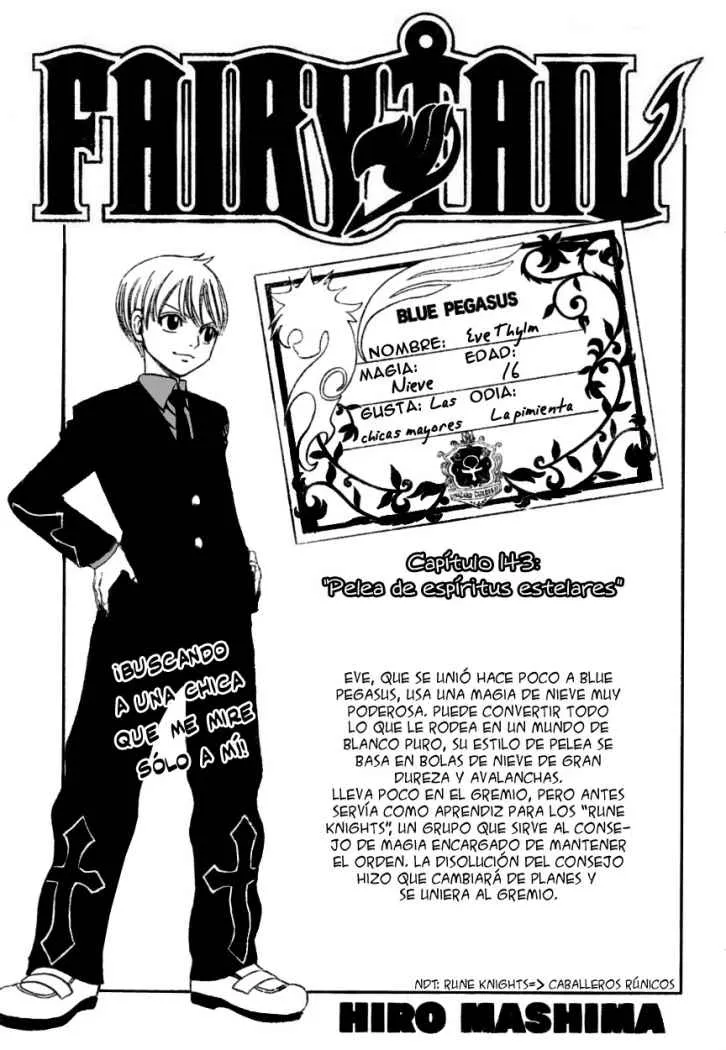 Fairy Tail Capítulo 143 en Línea - página 1