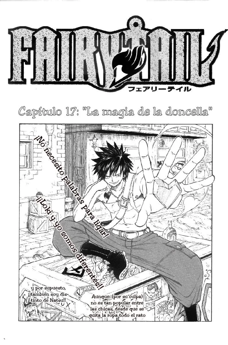 Fairy Tail Capítulo 17 en Línea - página 1