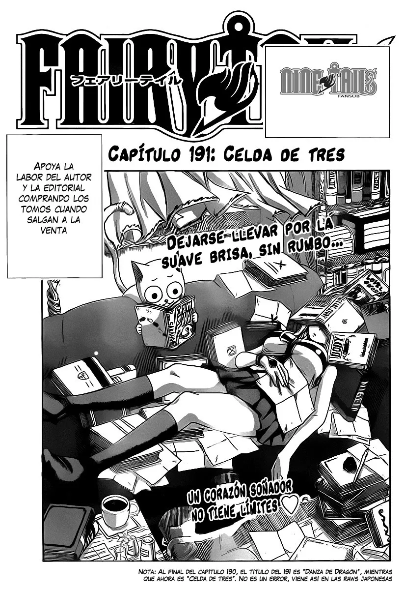 Fairy Tail Capítulo 191 en Línea - página 1