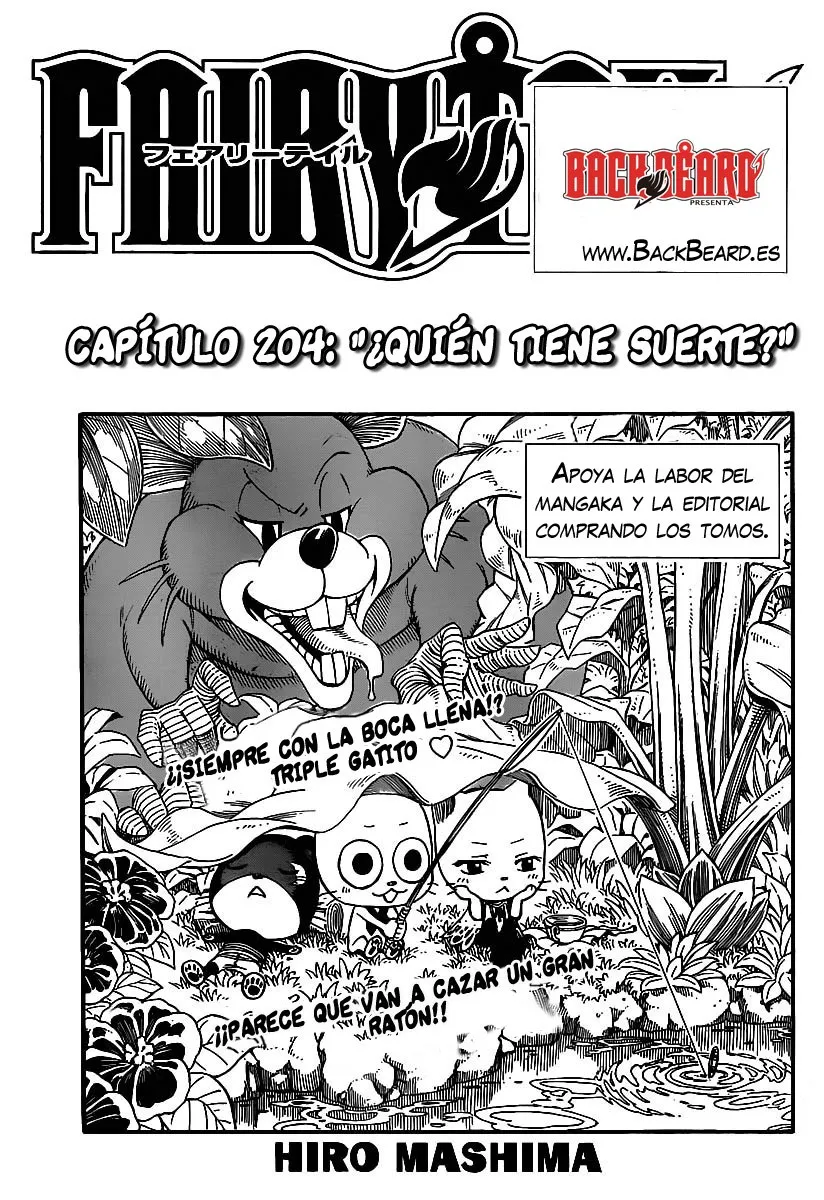 Fairy Tail Capítulo 204 en Línea - página 1