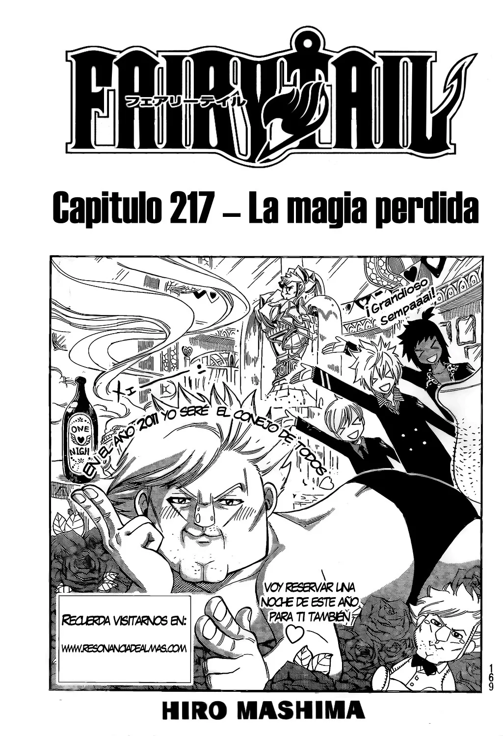 Fairy Tail Capítulo 217 en Línea - página 1
