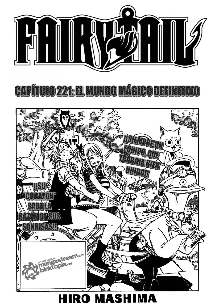 Fairy Tail Capítulo 221 en Línea - página 1