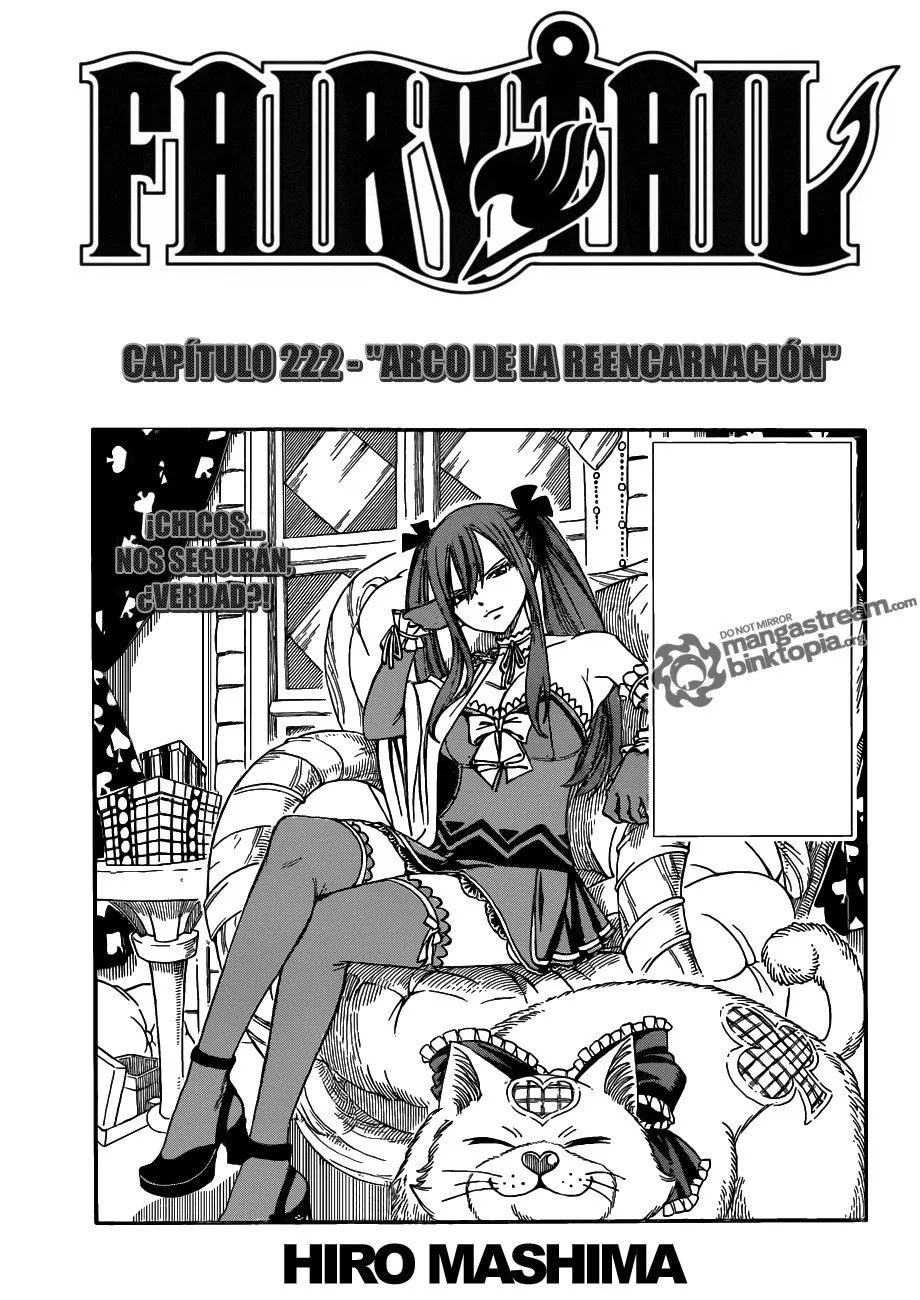 Fairy Tail Capítulo 222 en Línea - página 1