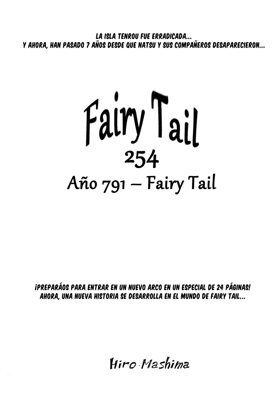 Fairy Tail Capítulo 254 en Línea - página 1