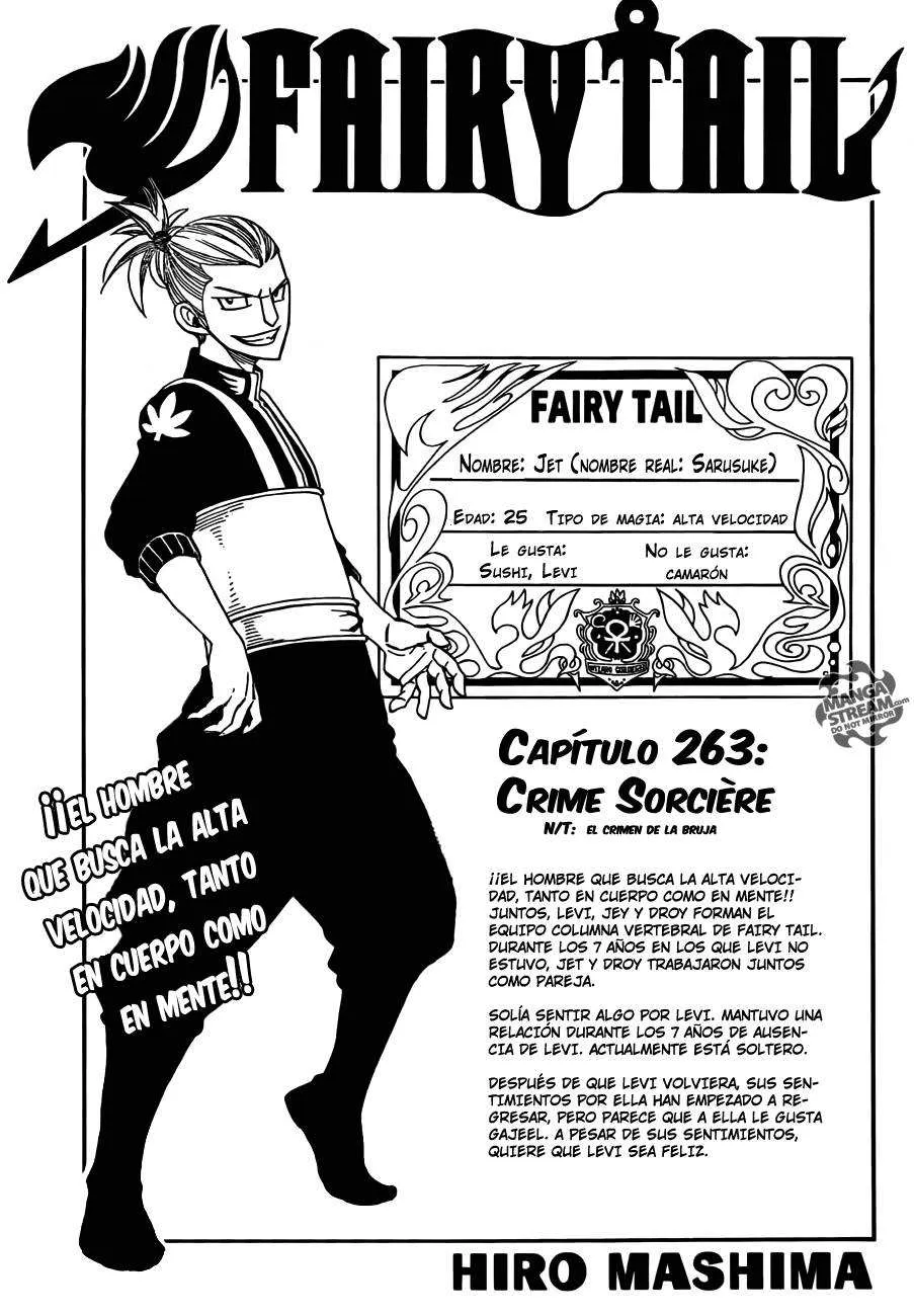 Fairy Tail Capítulo 263 en Línea - página 1