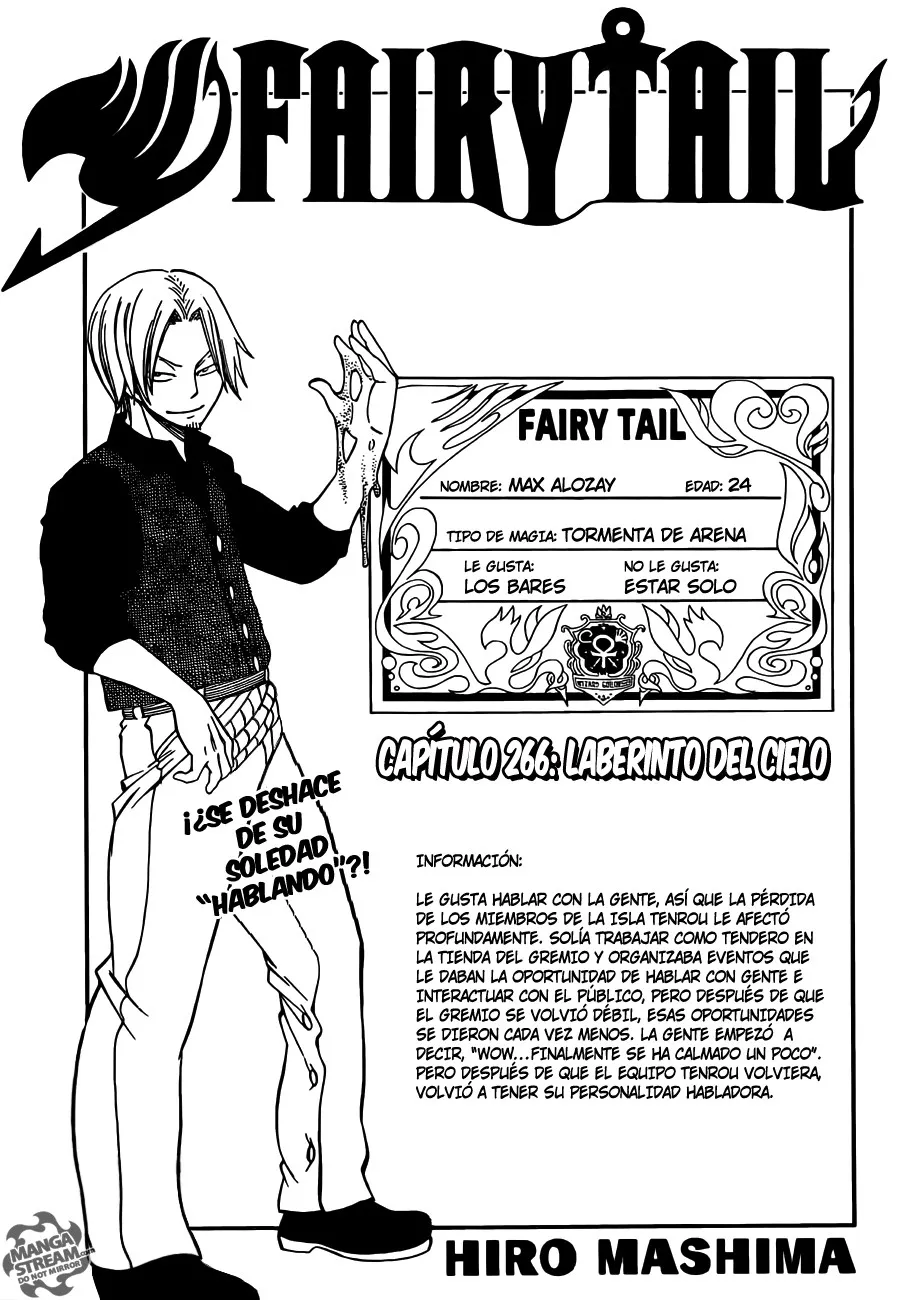Fairy Tail Capítulo 266 en Línea - página 1