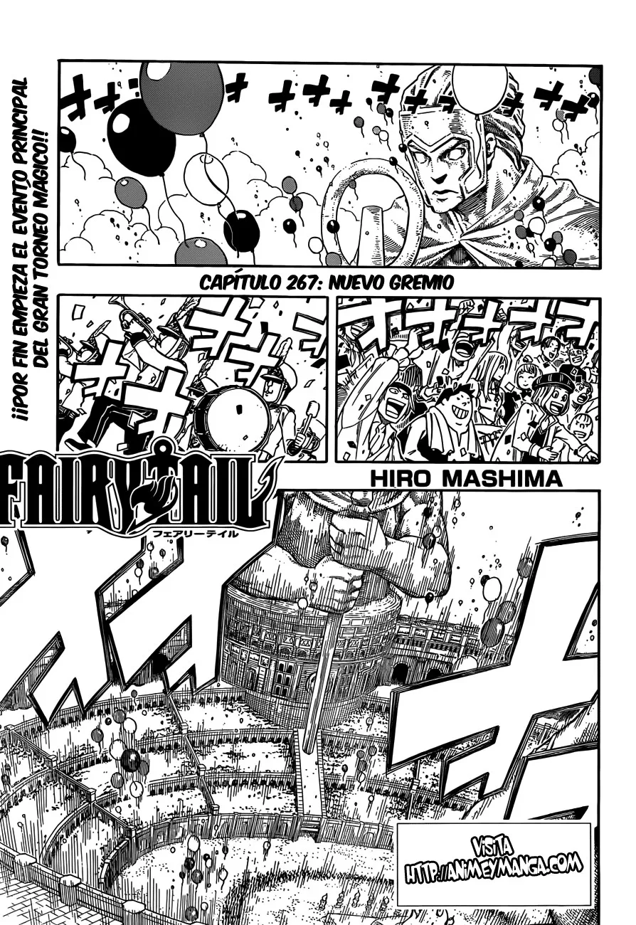 Fairy Tail Capítulo 267 en Línea - página 1