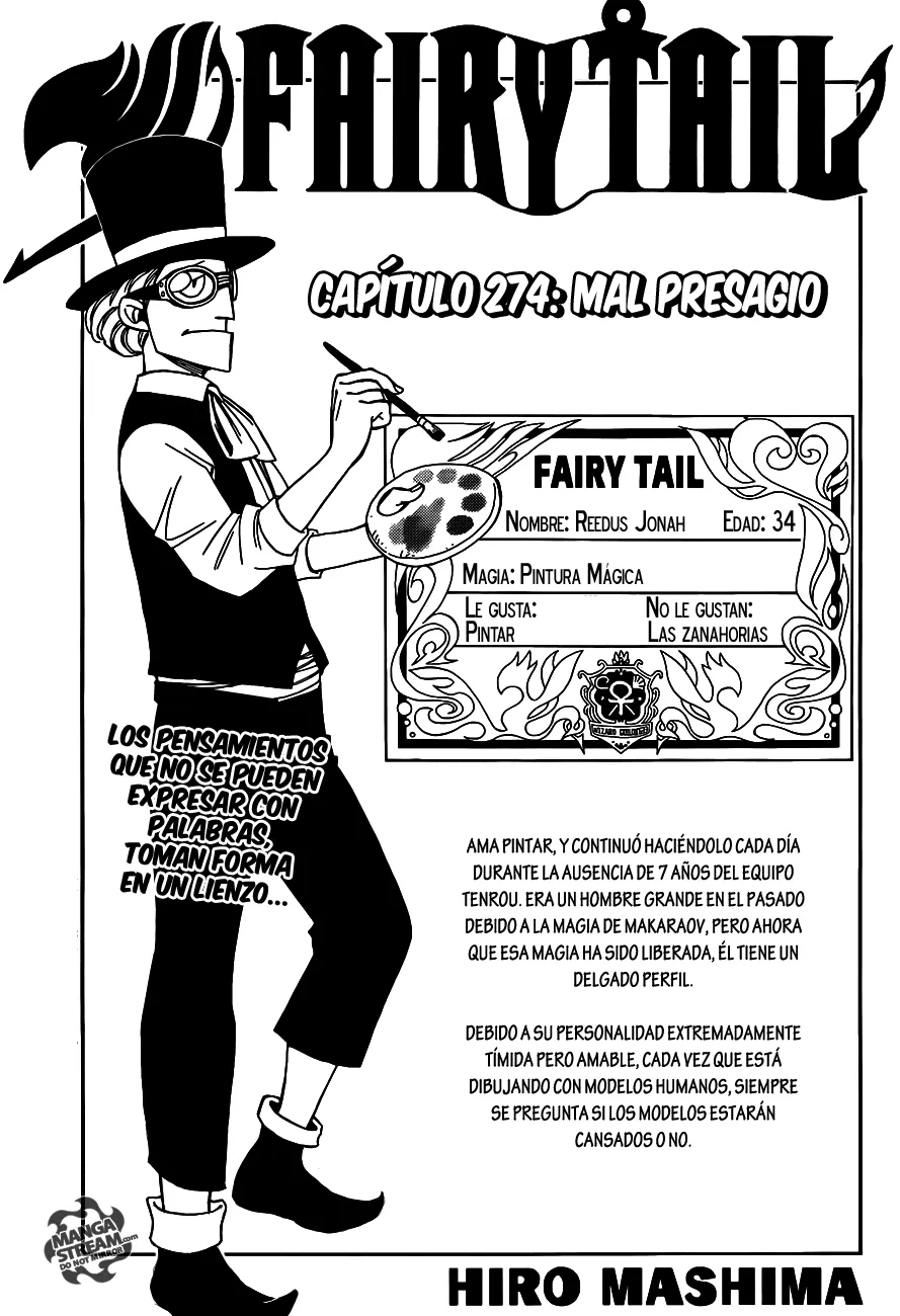 Fairy Tail Capítulo 274 en Línea - página 1