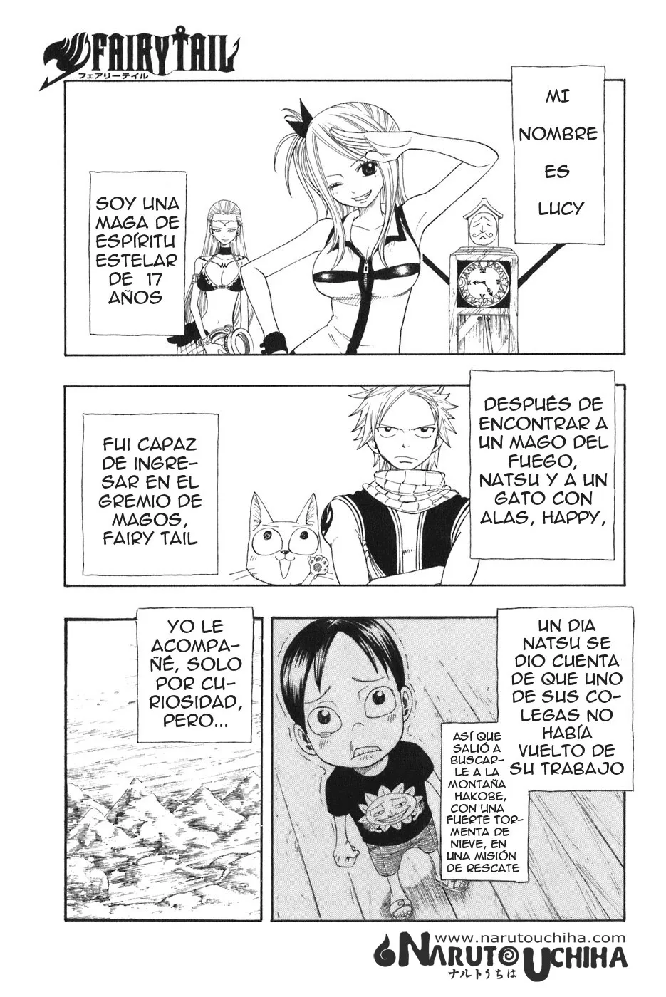 Fairy Tail Capítulo 3 en Línea - página 1