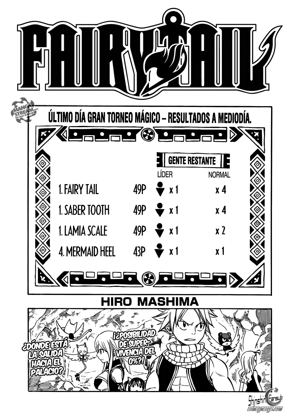 Fairy Tail Capítulo 306 en Línea - página 1