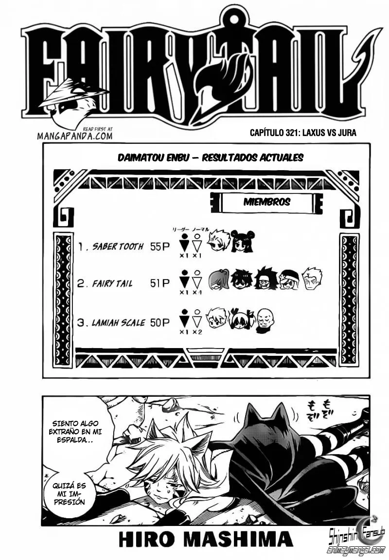 Fairy Tail Capítulo 321 en Línea - página 1