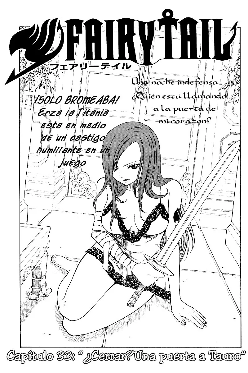 Fairy Tail Capítulo 33 en Línea - página 1