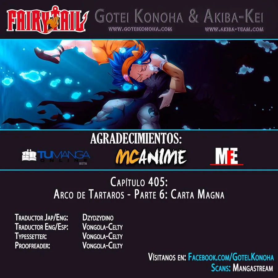 Fairy Tail Capítulo 405 en Línea - página 1