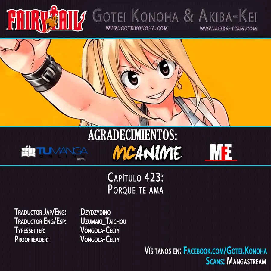 Fairy Tail Capítulo 423 en Línea - página 1