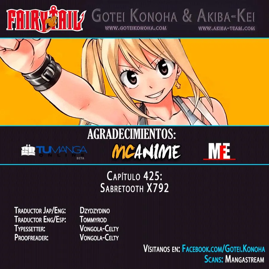 Fairy Tail Capítulo 425 en Línea - página 1