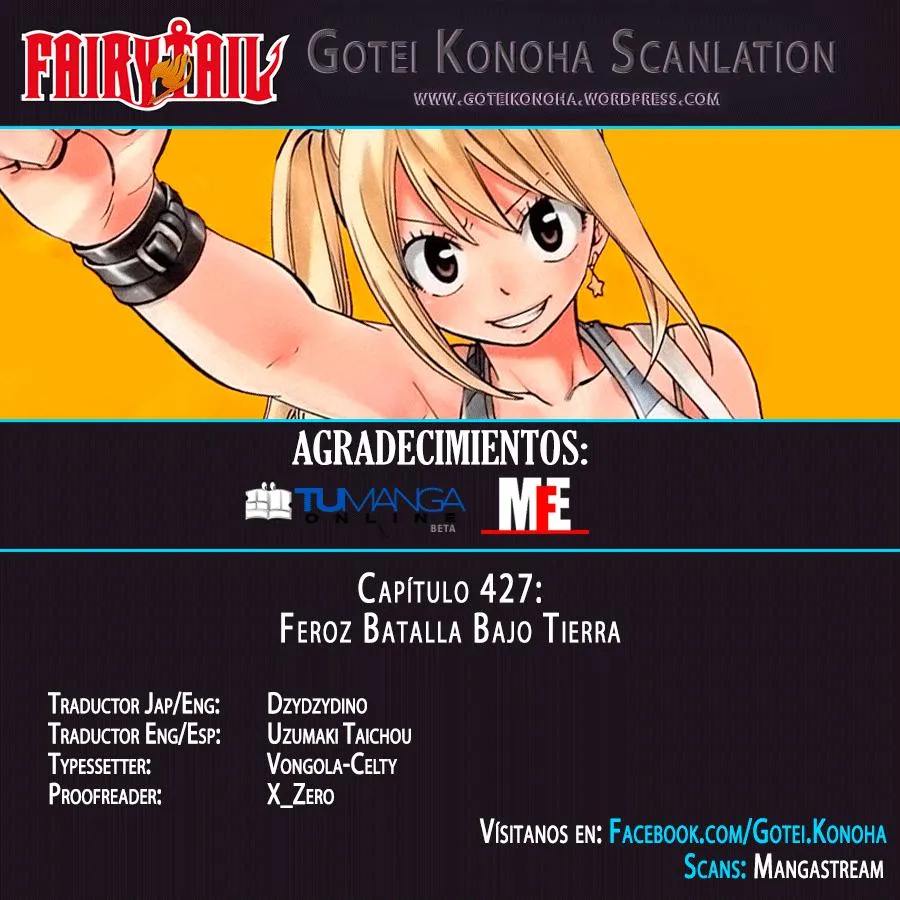 Fairy Tail Capítulo 427 en Línea - página 1