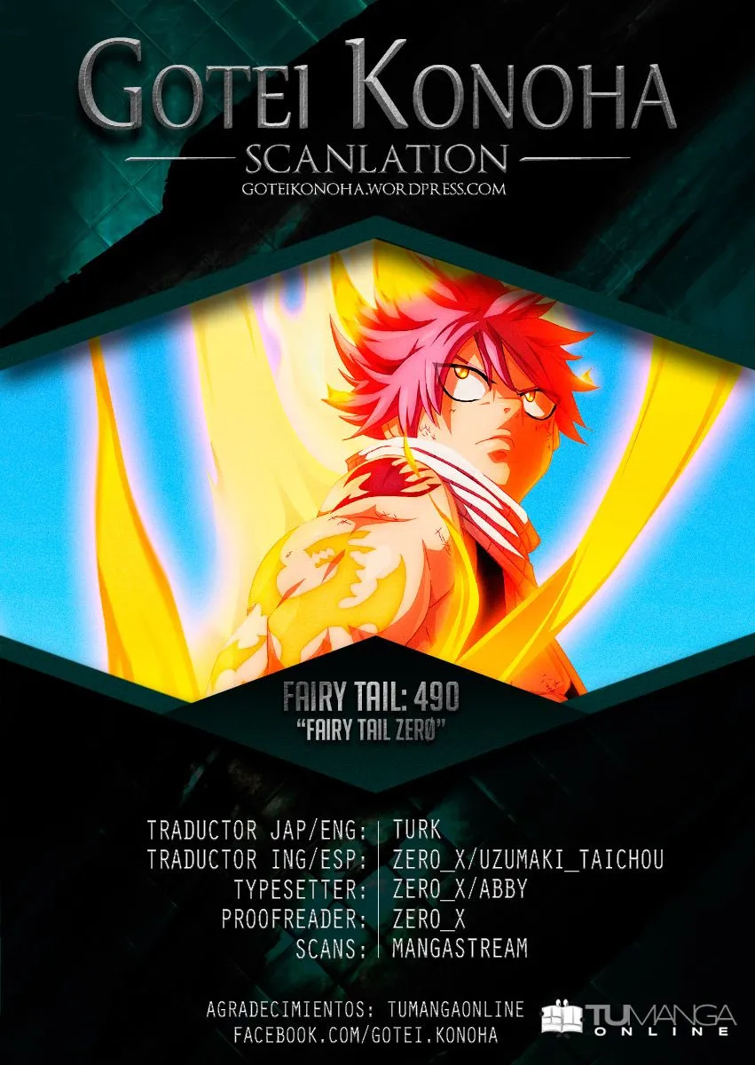 Fairy Tail Capítulo 490 en Línea - página 1